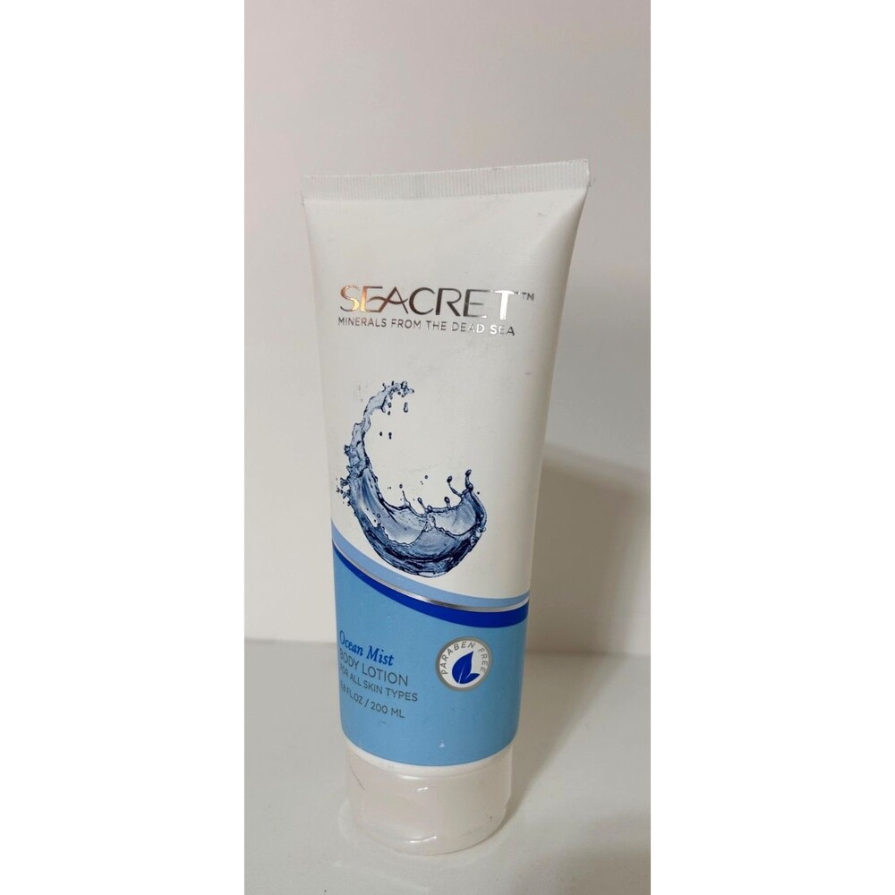 SEACRET Minerals Dead Sea Body Lotion Full‎ Size Sealed 6.8oz